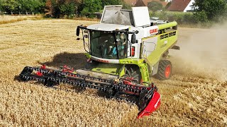 Getreideernte 2022  Claas Lexion 750 [upl. by Kinsler]