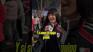 ¿QUÉ OPINAN LOS HINCHAS DE RIVER SOBRE LA LIBERTADORES  Shorts [upl. by Yerffe]