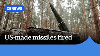 Ukraine launches USmade longrange missiles into Russia for first time  ABC News [upl. by Cappello]