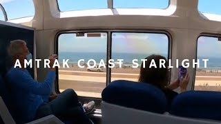 30 Hour Train Ride From Downtown Los Angeles to Portland Oregon  Amtrak Coast Starlight  USA [upl. by Alacim557]