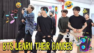 Lets See How BTS Learn Their Dances [upl. by Piderit]