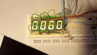 Contador 0 a 9999 display 7 segmentos fpga [upl. by Kahle]