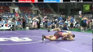 152 Anthony Metallo vs Kristian Mendez [upl. by Ardath]