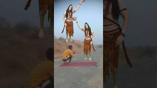 youtubeshorts mahadev dance viralvideo fanny vfx video shorts vfx viralvideo bholenath video [upl. by Amikahs28]