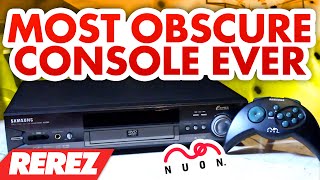 The Most Obscure Console Ever The Nuon  Rare Obscure or Retro  Rerez [upl. by Tdnerb]