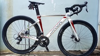 JAVA SILURO 2 GRAVEL BIKE 70040C INTERNAL CABLING NA [upl. by Alyam195]