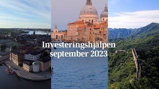 Investeringshjälpen  September 2023 [upl. by Little639]