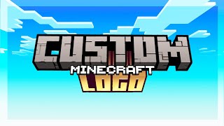 Create ANY Professional Minecraft Logo for Free Easy Blockbench Tutorial [upl. by Lisab]