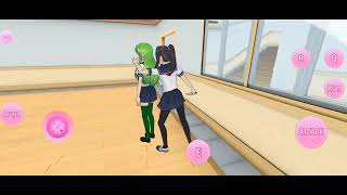 Yandere simulator Yamdere fangame 10 OsanaAmaiKizanaMegamiHanako game by tamakodev [upl. by Misak]