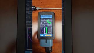 NOVO Flue Gas Analyser Pro Mode with stoichiometric graph [upl. by Minica]