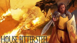 Crusader Kings 2 Game of Thrones  House Bittersteel 1 [upl. by Ajat]