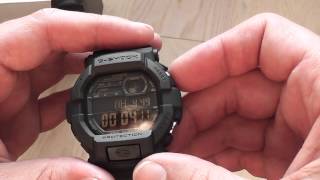 Casio Mens GD3501B GShock Black Watch unboxing [upl. by Daht]