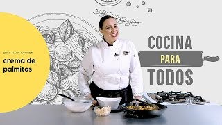 Cocina Para Todos Crema de Palmito [upl. by Dera]