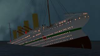 SFM HMHS Britannic sank like Titanic [upl. by Bowden633]