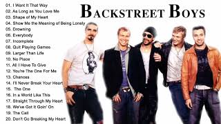 Best Of Backstreet Boys  Backstreet Boys Greatest Hits Full Album [upl. by Alicea]