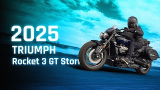 2025 Triumph Rocket 3 GT Storm  Availability Price and Specifications [upl. by Neliac675]