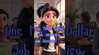 One Million Dollar Job Interview Disaster youtube shorts entertainment food satisfying disney [upl. by Imoyik]