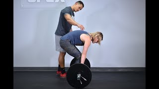 How to Fix Round Back Deadlifts [upl. by Hokanson103]