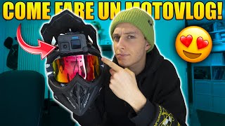 COME REGISTRO I MIEI MOTOVLOG🤯 [upl. by Lucais195]