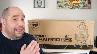 Cougar Armor Titan Pro Royal Gaming Chair Review [upl. by Aicemaj25]