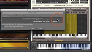 Kontakt 201 Advanced Kontakt 5  20 Automapping Sample Import [upl. by Merlina]