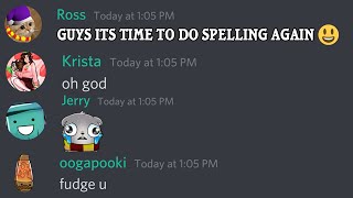 Nothing like a Discord Spelling Bee on Christmas [upl. by Magnien]