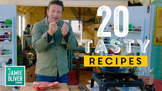 20 Tasty Recipe Ideas With Jamie Oliver [upl. by Gargan]