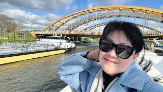 🚢🚢🚢🚢🚢 2024 Rhine River Cruise from Zurich to Amsterdam Beautiful Journey [upl. by Haze990]