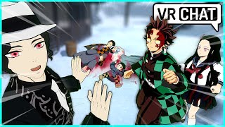 Tanjiro and Nezuko get REVENGE Demon Slayer VR [upl. by Viole]