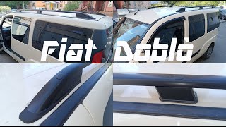 Installing Roof Rails on FIAT DOBLO [upl. by Currey]