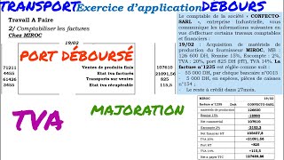 exercice dapplication 4 la facturation Transport déboursé [upl. by Hilbert]