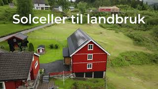 Solceller til landbruk V01 169 [upl. by Imhsar]