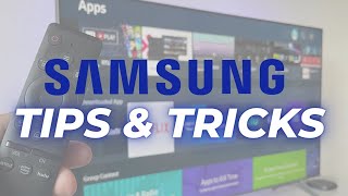 7 Samsung TV Settings and Features You Need to Know  Samsung TV Tips amp Tricks [upl. by Dympha701]