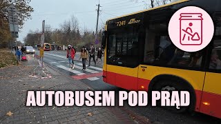 Konfiturexpol autobusem pod prąd na nieczynne przejście [upl. by Aldos]