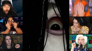 Sadako Jumpscare Reactions  Ringu Dead by Daylight [upl. by Hamal911]