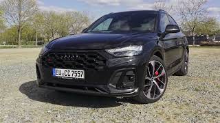 2022 Audi SQ5  ACCELERATION amp REVIEW on AUTOBAHN NO SPEED LIMIT by Catching Cars [upl. by Odab]