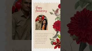 Happy Anniversary song status  Artwiz video editor amp maker App  Anniversary status for couples [upl. by Atauqal]