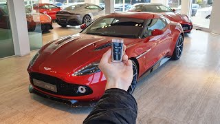 2016 Aston Martin Vanquish Zagato Coupe InDepth Exterior and Interior Tour  Exhaust [upl. by Gilbertson]