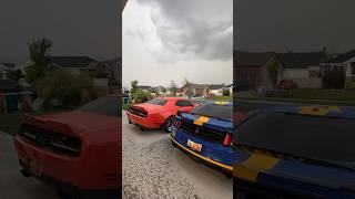 Making’ it rain music dj dodge hellcat ford shelby [upl. by Annaor270]