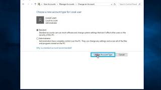 How to delete remove administrator and standard user account Windows 10 [upl. by Haianeb]