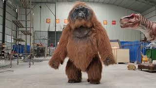 Adult Gorilla Costume Realistic Gorilla Suit For Theme Park [upl. by Fortune]