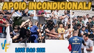 TORCIDA MARCA PRESENÇA NO TREINO DO SANTOS EM CATANDUVA  CAPITÃO PITUCA PROMETE VITÓRIA [upl. by Gusty]