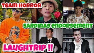 JOMAR LOVENA X TEAM HORROR  SARDINAS ENDORSMENT  SOBRANG LAUGHTRIP TO 🤣 [upl. by Behrens]