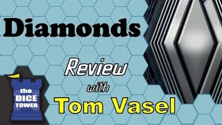 Diamonds Review  with Tom Vasel [upl. by Jonie]