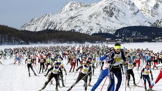 49 Engadin Skimarathon 2017  der Tag in 5 Minuten [upl. by Oruam]