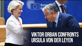 Viktor Orban Demands Peace in Ukraine from Ursula Von Der Leyenquot [upl. by Rdnaskela504]