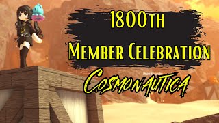 1800th Member Celebration with Cosmonautica at The Sacred Archipelago [upl. by Yanffit]