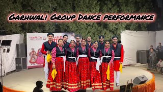 Garhwali Group Dance  Dyo Lagi Sun Ja Baat Fyonladiya Chait Ki Chaitwali Chhakna Baand [upl. by Ponton]