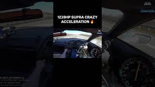 1239 HP Supra brutal Acceleration 🔥⚡️ shorts supragr supra acceleration fast [upl. by Simaj]