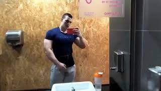 Monster Biceps Training Motivation Young Athlete Bodybuilder ArmDay Flexing Atleta Bizeps [upl. by Ahsieket]